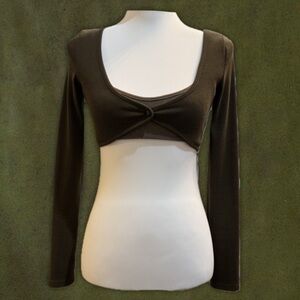 White Fox tank top and sweater set